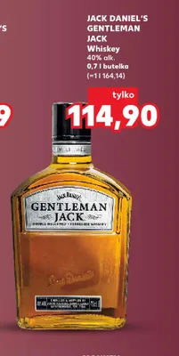 Whiskey Jack Daniel's Gentleman promocja w Kaufland