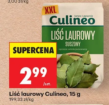 Liść laurowy Culineo promocja w Biedronka