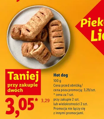 Hot dog promocja w Lidl