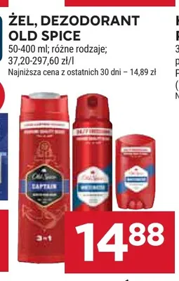 Żel Old Spice promocja w Stokrotka