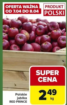 Jabłka promocja w Carrefour Express