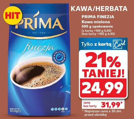 Kawa mielona promocja w Kaufland