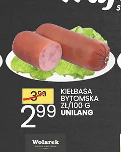 Kiełbasa Bytomska Wolarek promocja w Wafelek