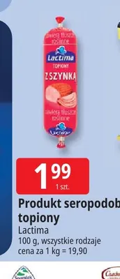 Produkt seropodobny topiony Lactima promocja w Leclerc