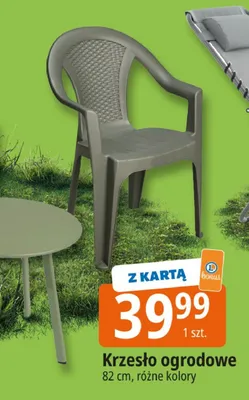 Krzesło ogrodowe promocja w Leclerc