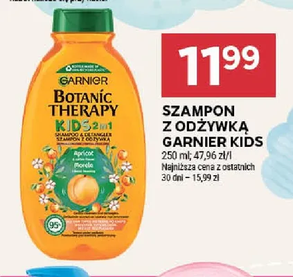 Szampon z odżywką Garnier Kids promocja w Stokrotka