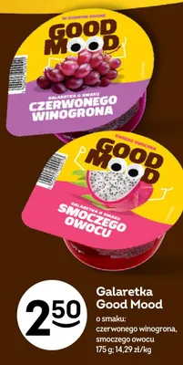 Galaretka Good Mood o smaku czerwonego winogrona promocja w Żabka