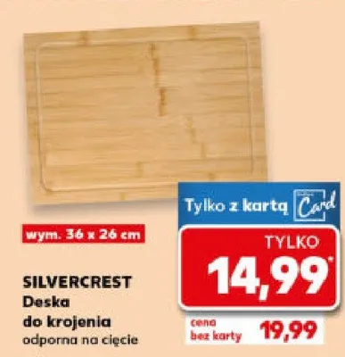 Deska do krojenia promocja w Kaufland