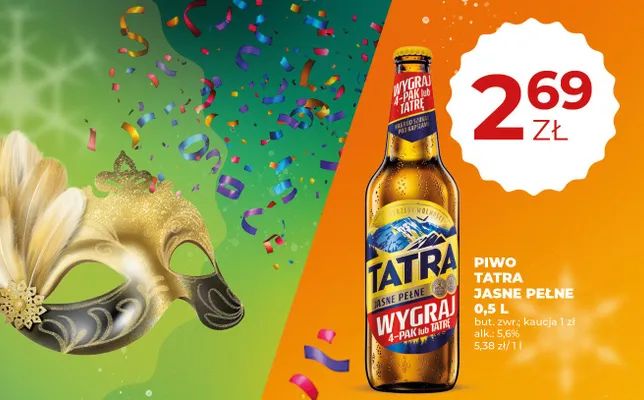 Piwo promocja w Duży Ben