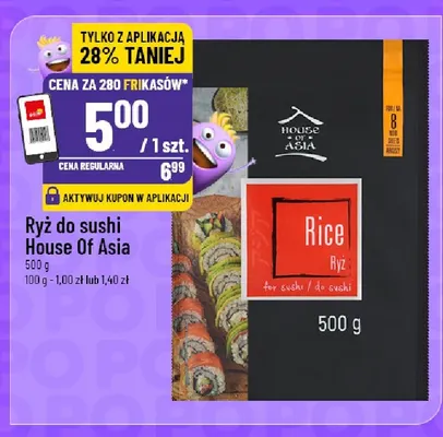Ryż do sushi House Of Asia promocja w POLOmarket