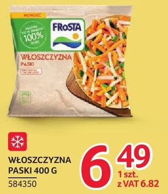 Włoszczyzna paski FRoSTA 584350 promocja w Selgros