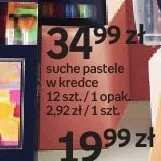 Suche pastele w kredce CREADU promocja w Empik