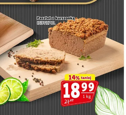 Pasztet z kurszonką INDYKPOL promocja w Prim Market