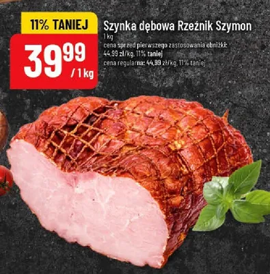Szynka dębowa promocja w POLOmarket
