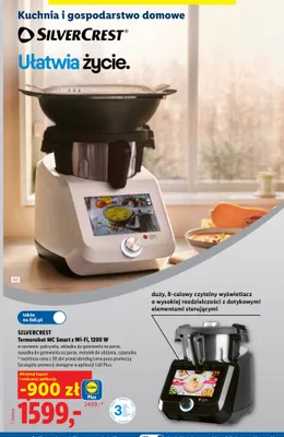 Termorobot Mc Smart z Wi-Fi Silvercrest promocja w Lidl