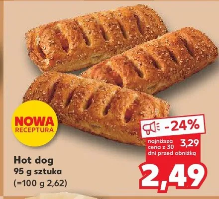 Hot dog 95 g promocja w Kaufland