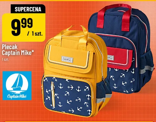 Plecak Captain Mike promocja w POLOmarket