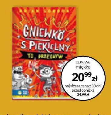 Książka Gniewko S. Piekielny to przegryw oprawa miękka promocja w Empik