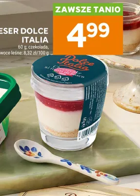 Deser Dolce Italia owoce leśne promocja w Stokrotka
