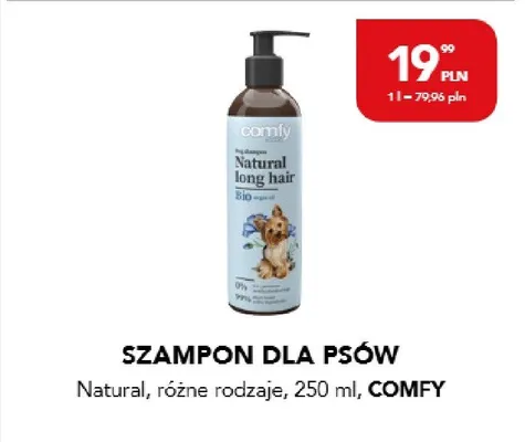 Szampon dla psów Natural, różne rodzaje promocja w Aquael zoo
