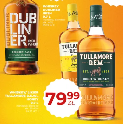 Whiskey Tullamore D.E.W. promocja w Duży Ben