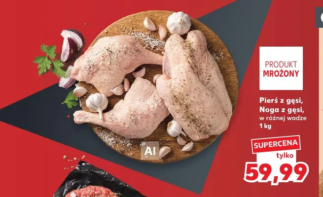 Pierś z gęsi promocja w Kaufland