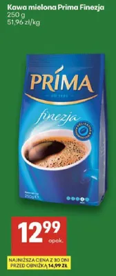 Kawa mielona finezja promocja w Delikatesy Centrum