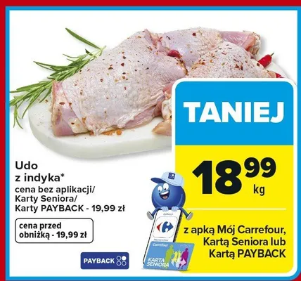 Udo z indyka promocja w Carrefour