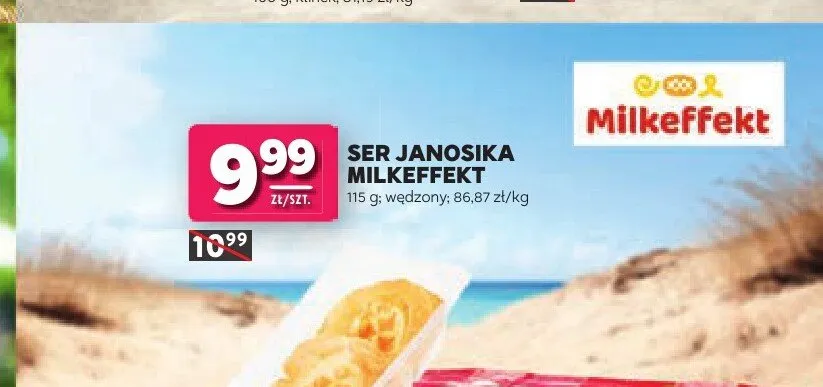 Ser Janosika Milkeffekt wędzony promocja w Stokrotka