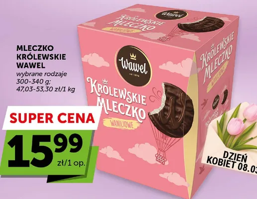 Mleczko królewskie wybrane rodzaje promocja w Groszek