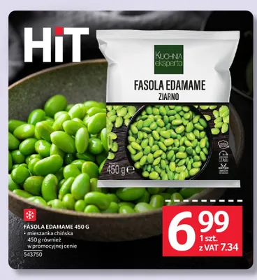 Fasola edamame Kuchnia Eksperta promocja w Selgros
