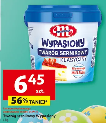 Twaróg sernikowy Wypasiony promocja w Auchan