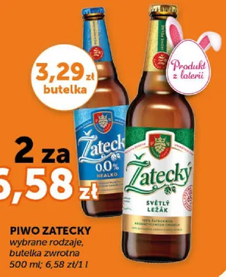 Piwo Żatecky Světlý Ležák promocja w ABC