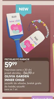 Szczotki do włosów Inner Child Olivia Garden promocja w Super-Pharm