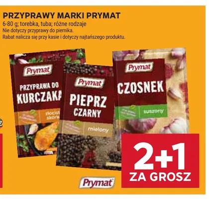 Czosnek suszony Prymat promocja w Stokrotka