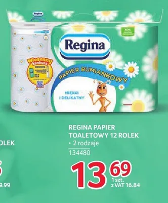 Papier toaletowy Regina 12-pak promocja w Selgros