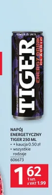 Napój energetyczny Tiger promocja w Selgros
