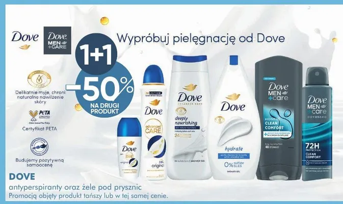 Antyperspiranty oraz żele pod prysznic promocja w Super-Pharm