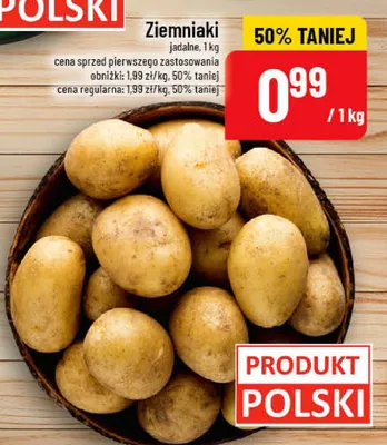 Ziemniaki jadalne promocja w POLOmarket