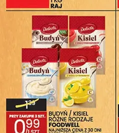 Budyń / Kisiel Foodwell promocja w Wafelek