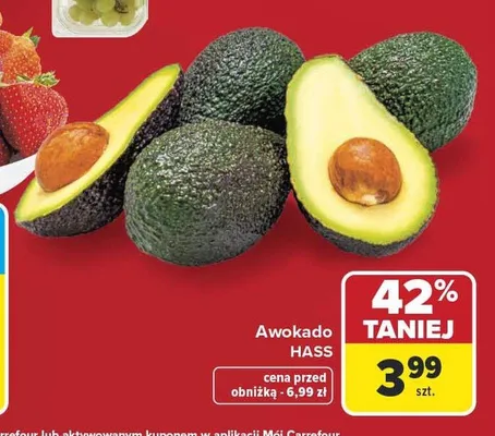 Awokado Hass promocja w Carrefour