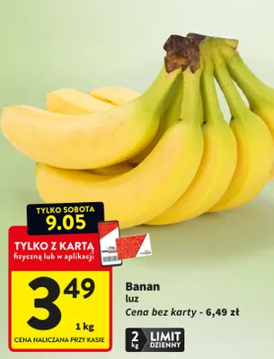 Banan luz promocja w Intermarche