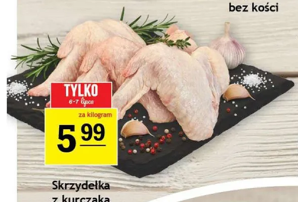 Skrzydełka z kurczaka promocja w Gram Market