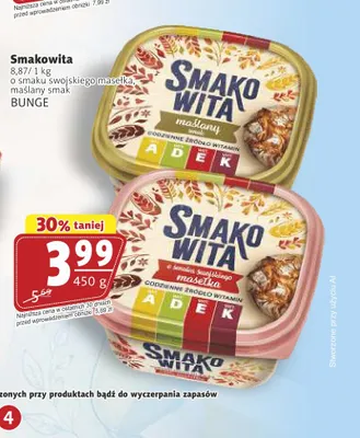 Margaryna Smakowita maślany smak Bunge promocja w Prim Market