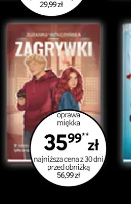 Książka Zagrywki Zuzanna Wólczyńska promocja w Empik