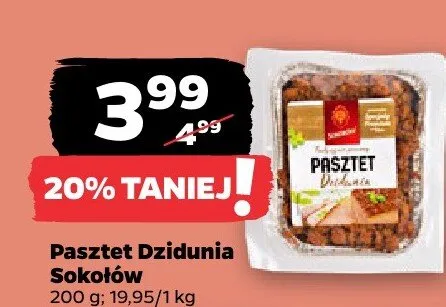 Pasztet dzidunia promocja w Netto