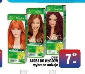 Farba do włosów Joanna Naturia promocja w Tomi Markt