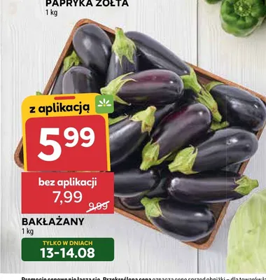 Bakłażany promocja w Stokrotka