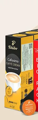 Kapsułki do kawy Tchibo Cafissimo Caffè Crema mild promocja w Tchibo