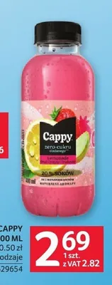 Napój Lemonade cytryna i truskawka Cappy promocja w Selgros